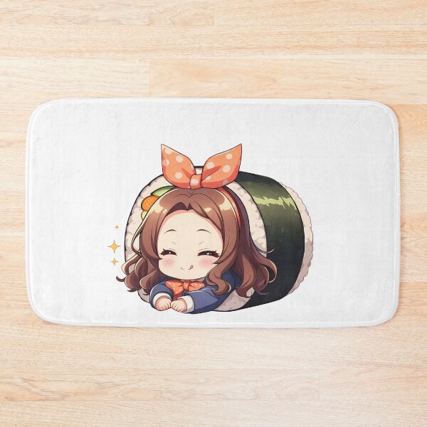 Item preview, Anime Chibi Sushi Nigiri Yugiri Zombieland Saga Kawaii designed and sold by CarlosBender.