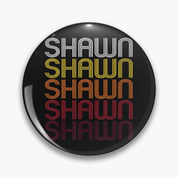 Item preview, Shawn Retro Wordmark Pattern designed and sold by hilaryis7bessie.