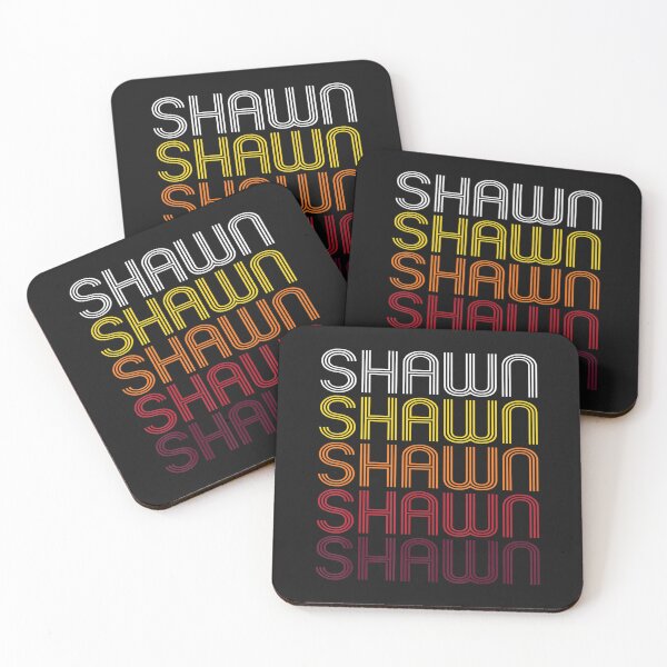 Item preview, Shawn Retro Wordmark Pattern designed and sold by hilaryis7bessie.
