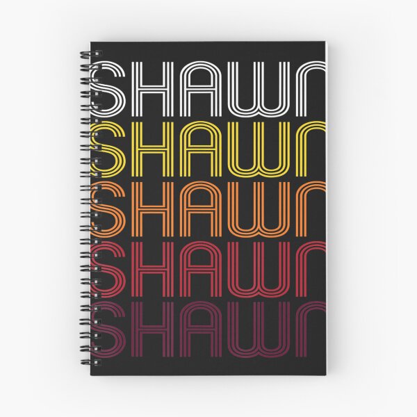 Item preview, Shawn Retro Wordmark Pattern designed and sold by hilaryis7bessie.