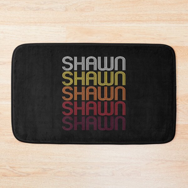 Item preview, Shawn Retro Wordmark Pattern designed and sold by hilaryis7bessie.