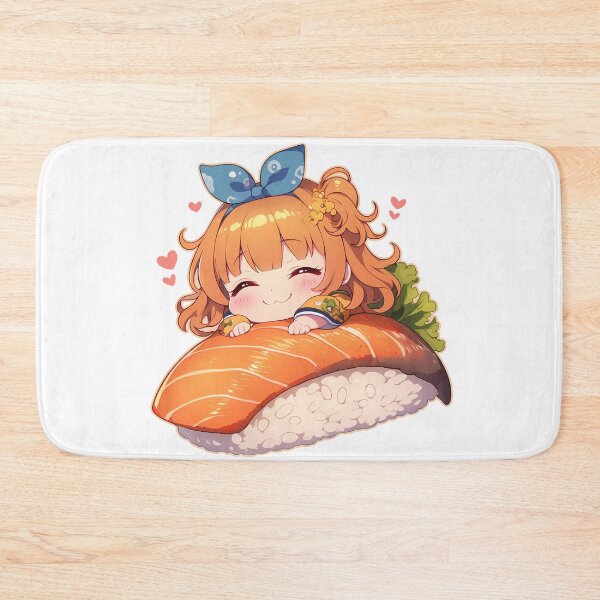 Item preview, Chibi Sushi Maki Mikan Yuuki To Love Ru Kawaii designed and sold by CarlosBender.