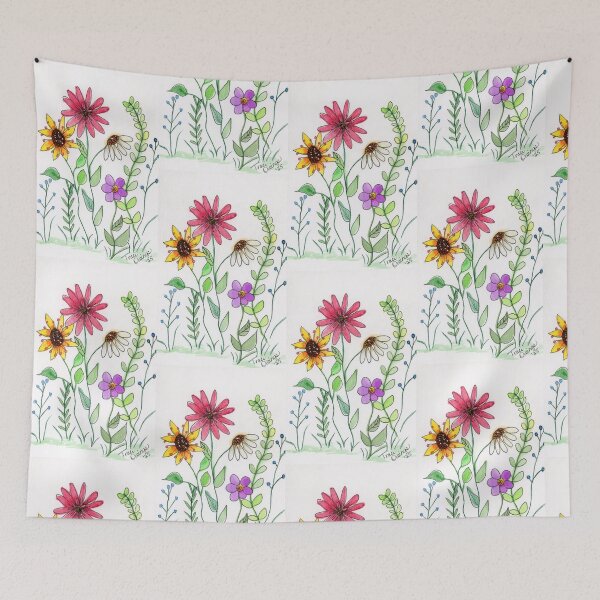 Item preview, Pretty Little Flowers designed and sold by Traci Owings Design.