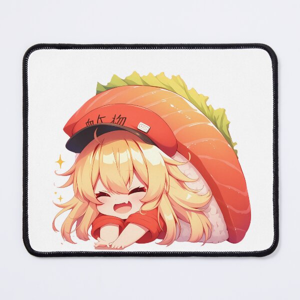 Item preview, Anime Chibi Sushi Nigiri Eosinophil Cells At Work Kawaii designed and sold by CarlosBender.