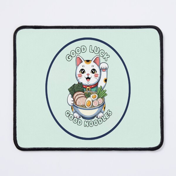 Item preview, Maneki Neko Ramen Cat Cute Kawaii Lucky Cat Anime Design Perfect Gifts designed and sold by Neko-Doodle-co.