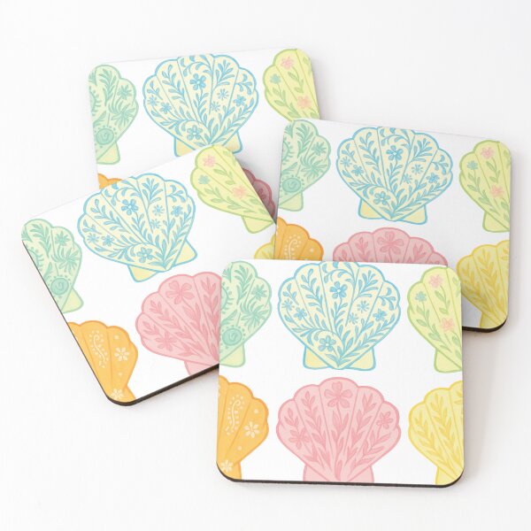 Item preview, Coastal Bloom Shells - Landscape designed and sold by Kreations x Katie.