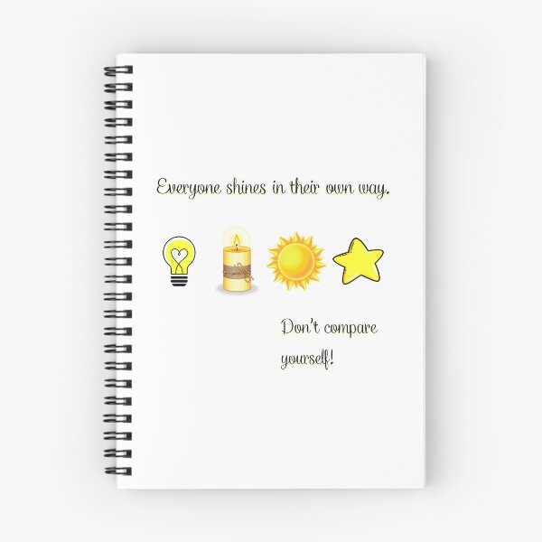 Item preview, Motivational Quote Wall Art – "Everyone Shines in Their Own Way" – Positive Inspirational Decor up designed and sold by Arte Zen.