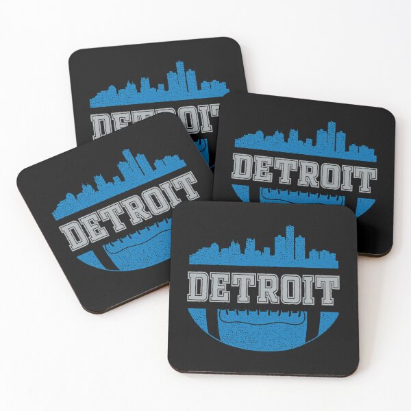 Item preview, Detroit Football - Vintage Skyline Retro designed and sold by lukeaypbph.