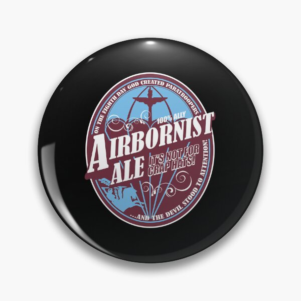 Artikelvorschau, Fallschirmjägerregiment Airbornist Ale entworfen und verkauft von JohnRPierce8.