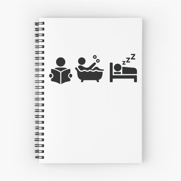 Item preview, Book + Bath + Nap designed and sold by ChimericalPye.