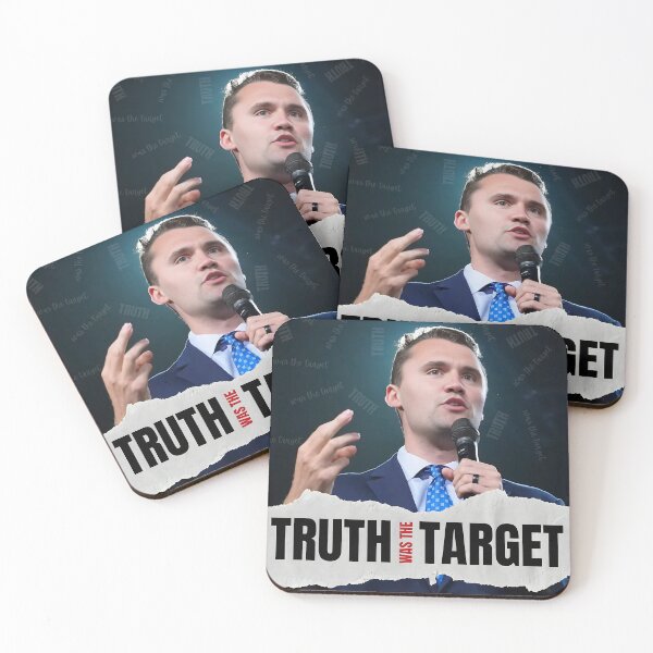 Item preview, Truth Was the Target – Charlie Kirk Tribute designed and sold by NaphDesigns.