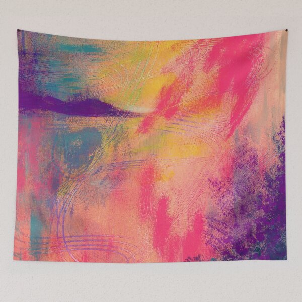 Item preview, Sunset on Lavender Island designed and sold by Traci Owings Design.