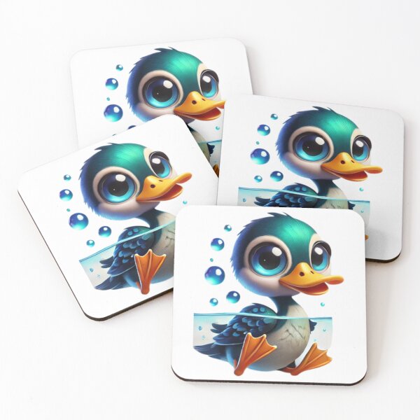 Item preview, Adorable Diving Duck designed and sold by Sillytoe.