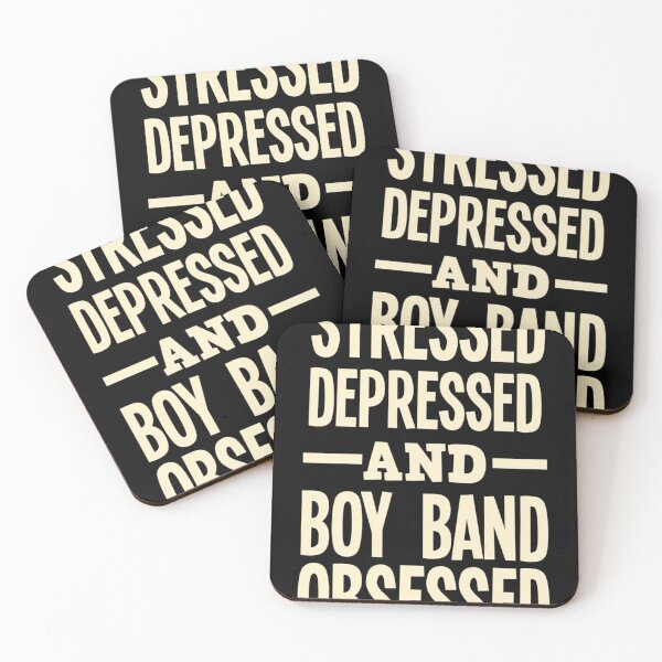 Item preview,  Boy Band Groupie Funny Gifts Stressed Depressed Boy Band Obsessed designed and sold by AlannaVinegar.