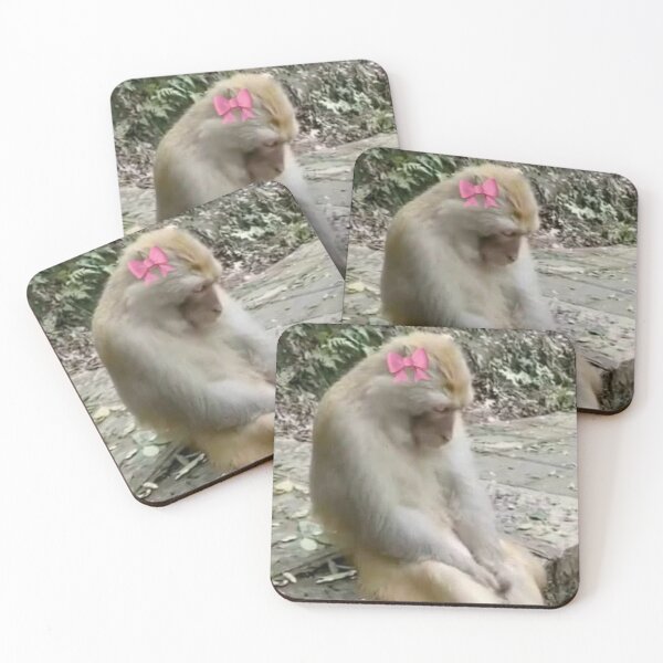 Item preview, monkey with a bow designed and sold by monkey zone.