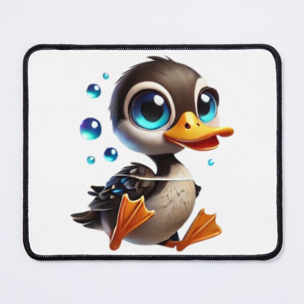 Item preview, Cute Diving Duck designed and sold by Sillytoe.