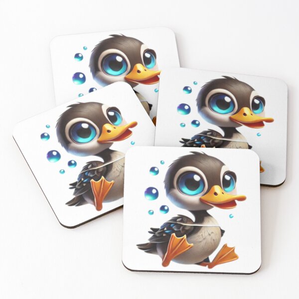 Item preview, Cute Diving Duck designed and sold by Sillytoe.