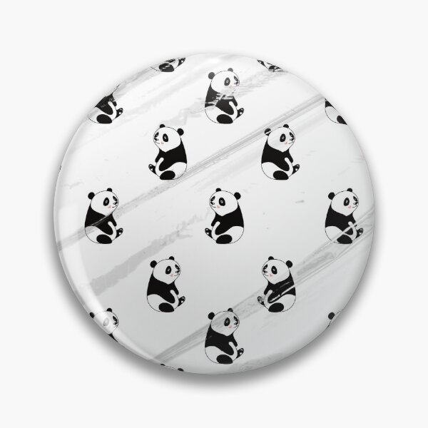 Item preview, Cute Panda Seamless Pattern – Adorable Black and White Panda Design designed and sold by Happyfreedom.