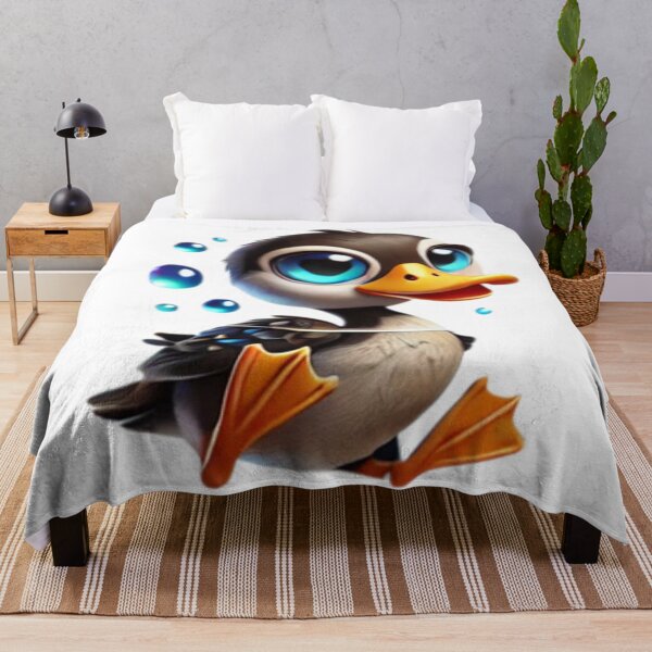 Item preview, Cute Diving Duck designed and sold by Sillytoe.