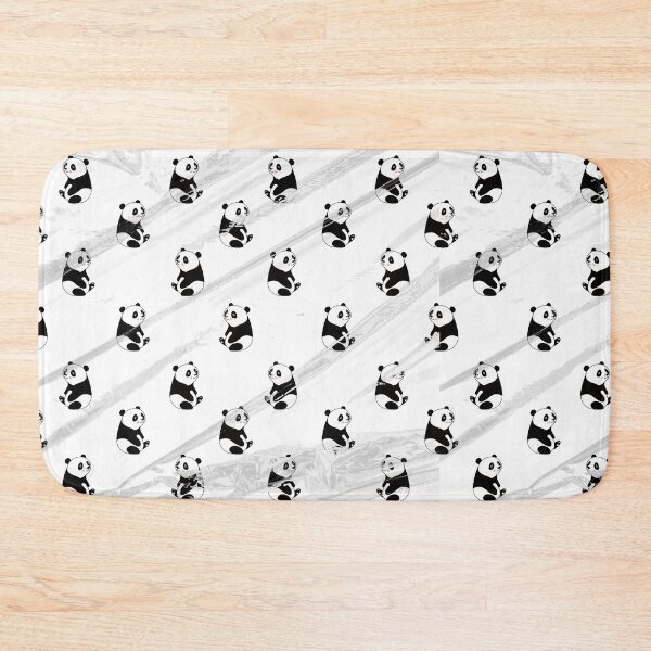 Item preview, Cute Panda Seamless Pattern – Adorable Black and White Panda Design designed and sold by Happyfreedom.