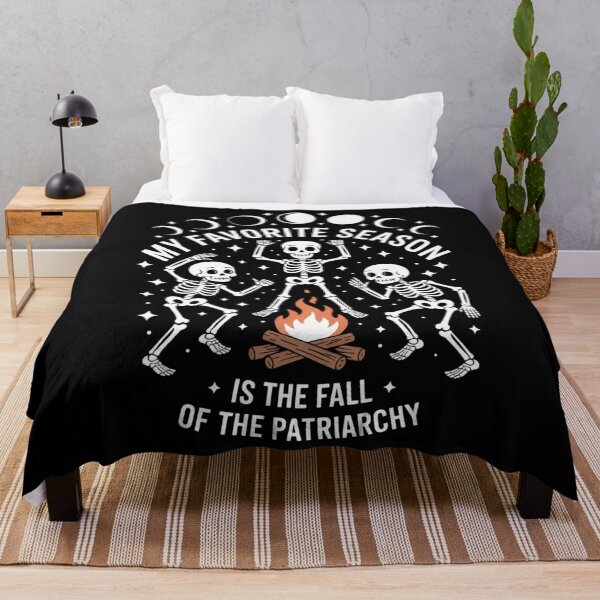 Item preview, Anti Patriarchy Skeleton Autumn Fall Joke designed and sold by Sea4Adventures.