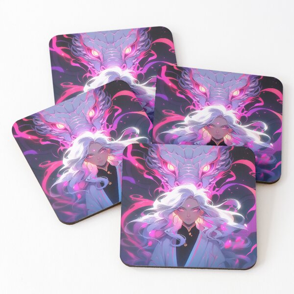 Item preview, Radiant Dragon Priestess in Neon designed and sold by bubblegoth.