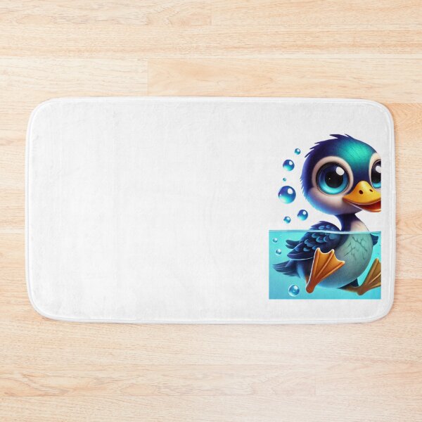 Item preview, Bubbly Diving Duck designed and sold by Sillytoe.
