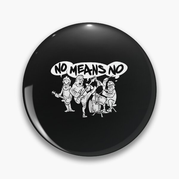 Item preview, Nomeansno Cartoon designed and sold by JohnRPierce8.