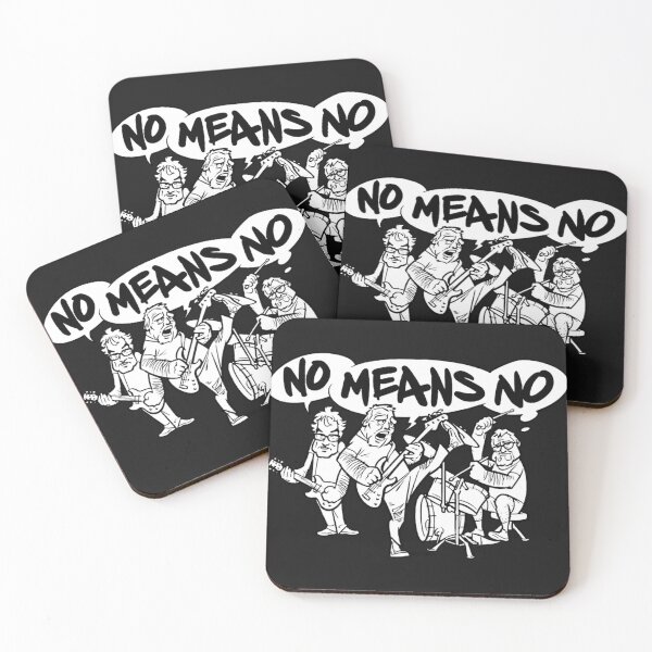Item preview, Nomeansno Cartoon designed and sold by JohnRPierce8.