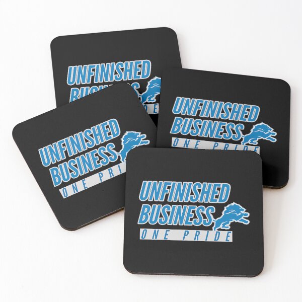 Item preview, Unfinished Business - Detroit Lions One Pride designed and sold by lukeaypbph.