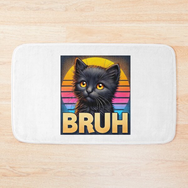 Item preview, Funny Cat Bruh  designed and sold by LurlineWilkins.