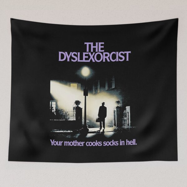 Item preview, The Dyslexorcist 1481 designed and sold by SAMANTHATHELMA.