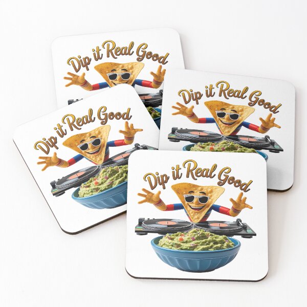 Item preview, Dip It Real Good Funny Nacho DJ Pun designed and sold by Bliss Find And Design.