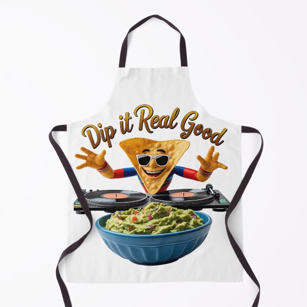 Item preview, Dip It Real Good Funny Nacho DJ Pun designed and sold by Bliss Find And Design.
