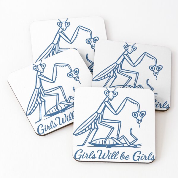 Item preview, Girls Will Be Girls Praying Mantis Design designed and sold by haitrieuic96.