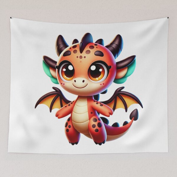 Item preview, Adorable Dragon Girl designed and sold by Sillytoe.