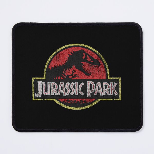 Item preview, Jurassic Park Classic Retro Red Distressed Logo designed and sold by HailieBauch.