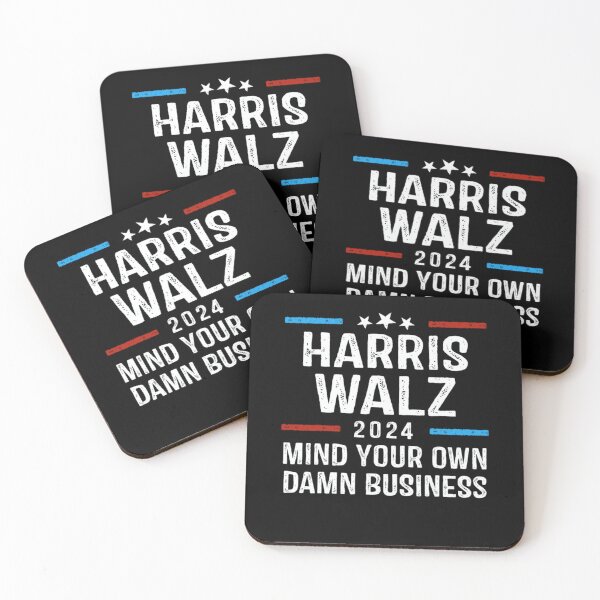 Item preview, Harris Walz 2024 Mind Your Own Damn Business For Democrat Party, Gift For 2024 US Election designed and sold by Cruz-Saint.