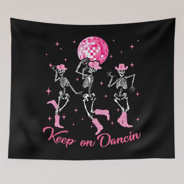 Item preview, Keep On Dancing Skeleton For Cowgirl, k Western Gift For Pony Club designed and sold by Designerdavion.