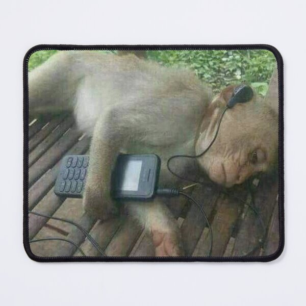 Item preview, Monkey listening to music  designed and sold by monkey zone.