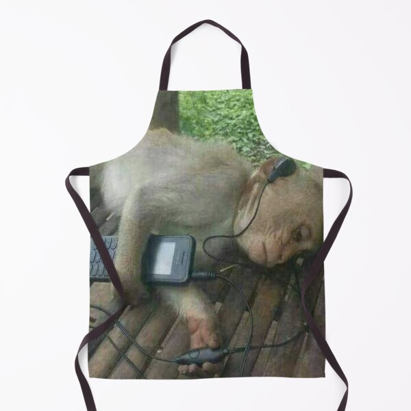 Item preview, Monkey listening to music designed and sold by monkey zone.