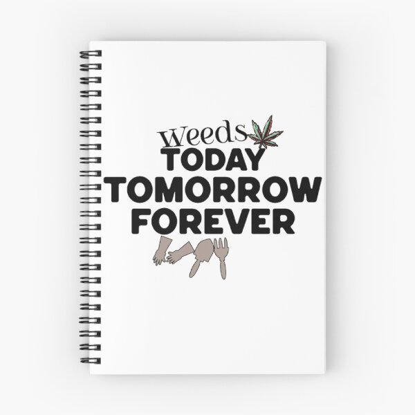 Item preview, Weeds Today Tomorrow Forever Text Based designed and sold by DivineHaven.