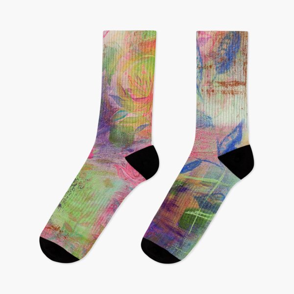 Item preview, Rainbow Sunlight Dancing on the Meadow designed and sold by Traci Owings Design.