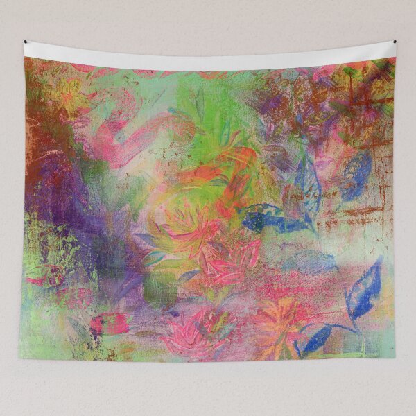 Item preview, Rainbow Sunlight Dancing on the Meadow designed and sold by Traci Owings Design.