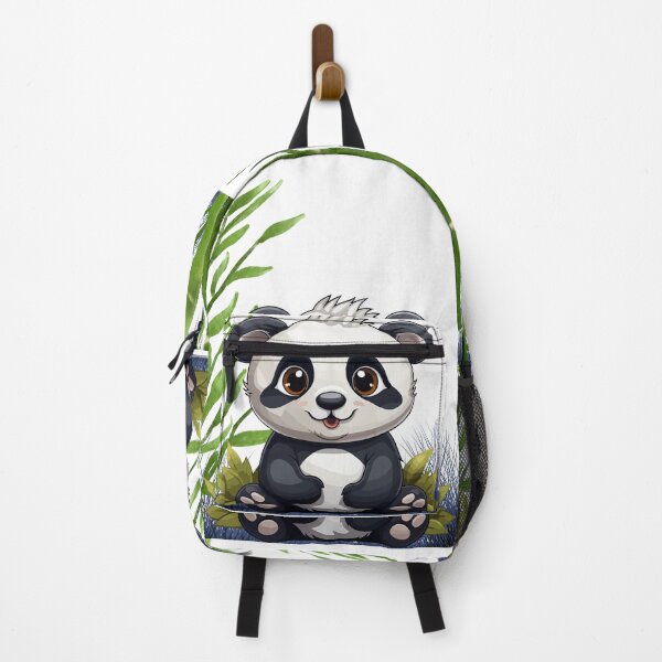 Item preview, Adorable Baby Panda in Bamboo Forest – Cute Kawaii Panda Illustration designed and sold by Happyfreedom.