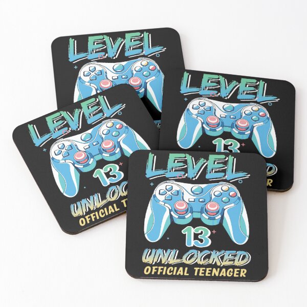 Item preview, Level 13 Unlocked Official Teenager For Gamer, 13Th Birthday Gift designed and sold by Designerdavion.