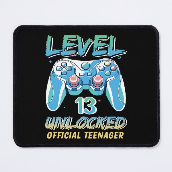 Item preview, Level 13 Unlocked Official Teenager For Gamer, 13Th Birthday Gift designed and sold by Designerdavion.