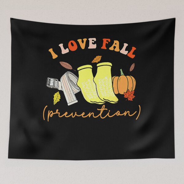 Item preview, I Love Fall (Prevention) For Thanksgiving Nurse, Fall Gift For DPT, SPT, Pta designed and sold by Cruz-Saint.