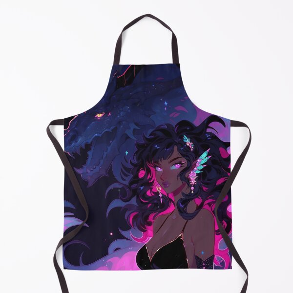 Item preview, Midnight Dragon Muse in Neon designed and sold by bubblegoth.
