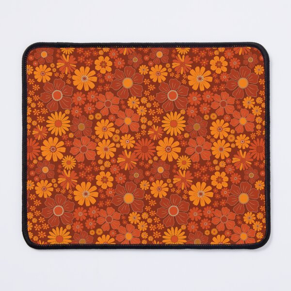 Item preview, Hippie Boheme Flower Power Retro Pattern designed and sold by retrobliss70s.